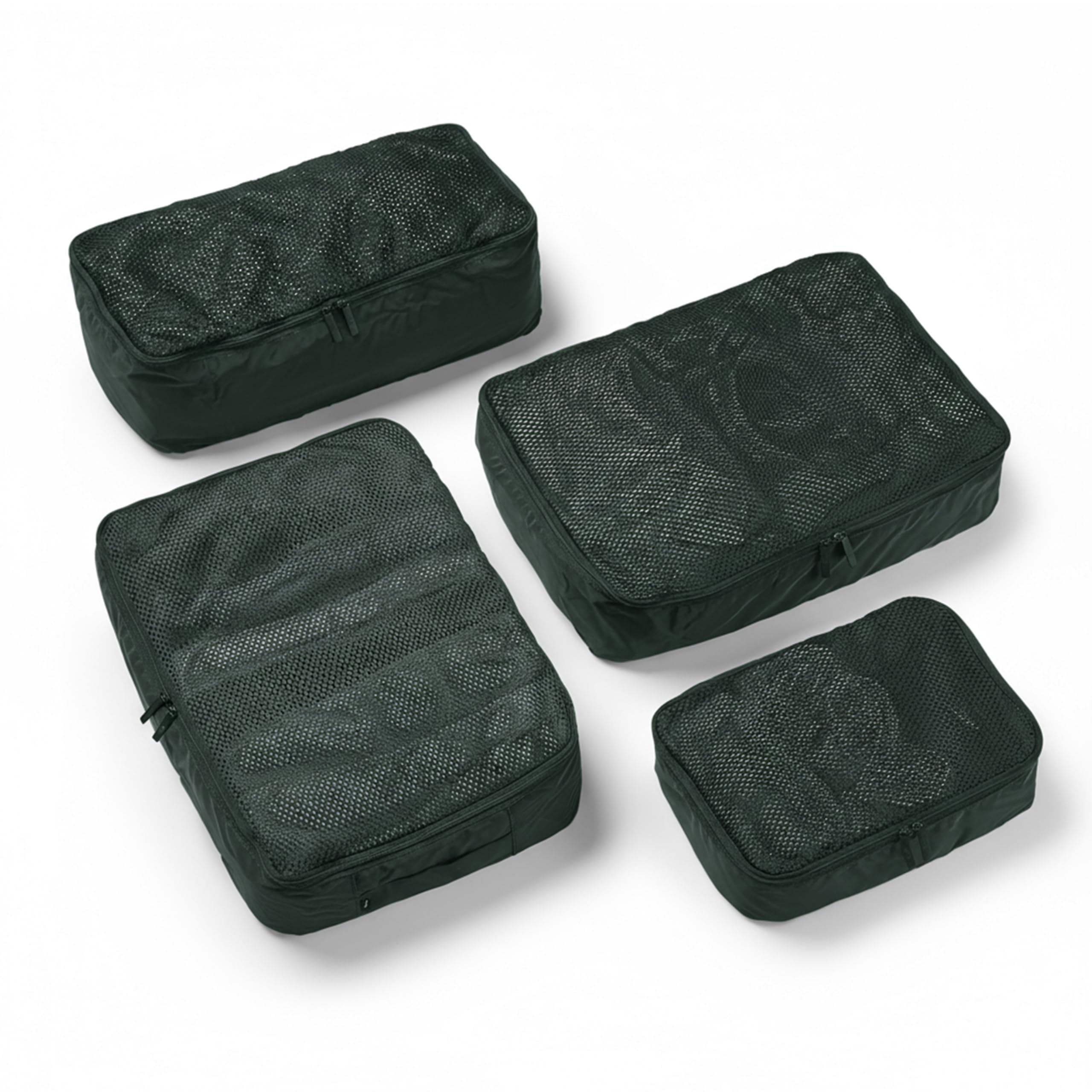 Packing Cells, 4 Set Packing Cubes, Luggage Organizer Bags, Forest
