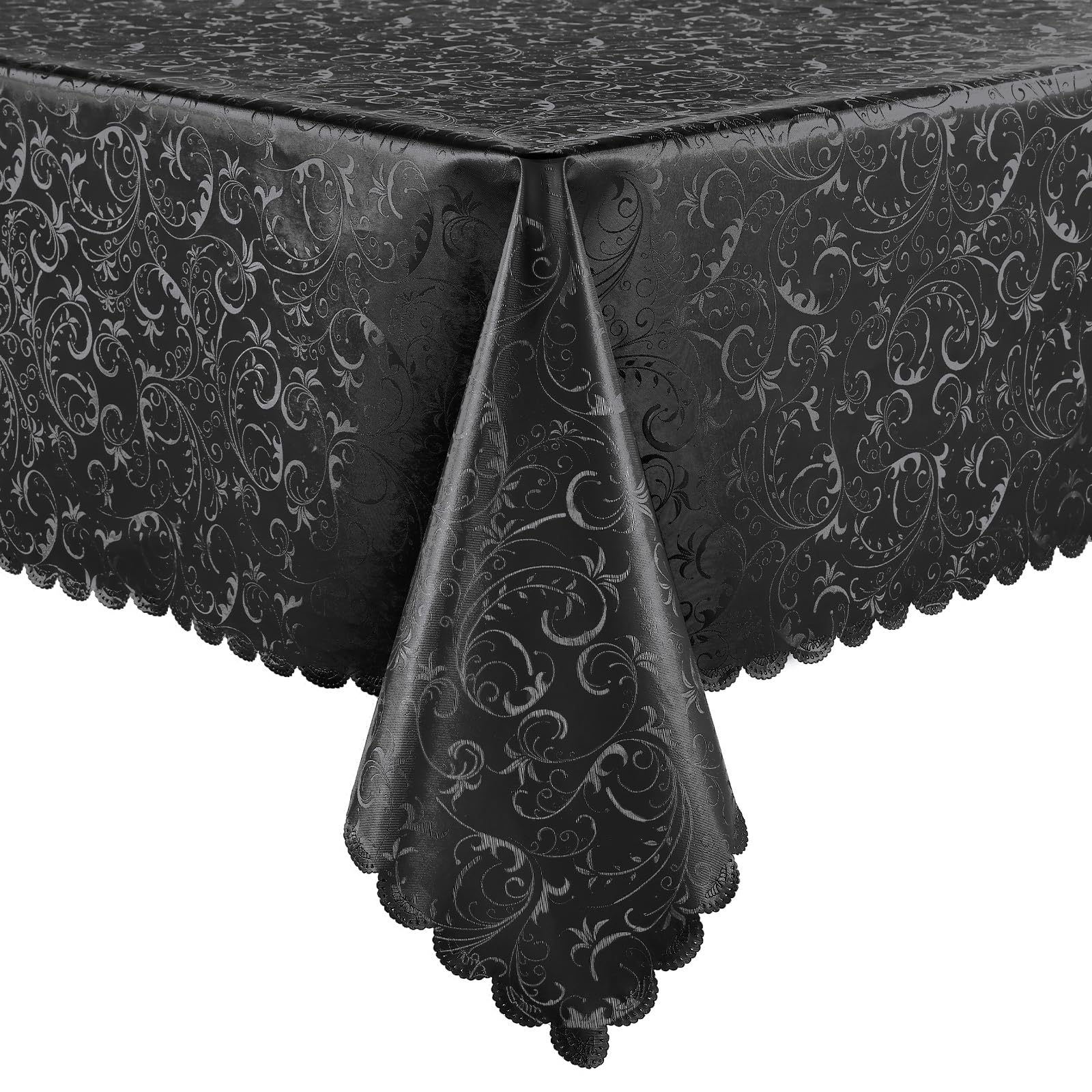Smiry Rectangle Waterproof Heavy Duty Vinyl Tablecloths, 60 x 120 Inch