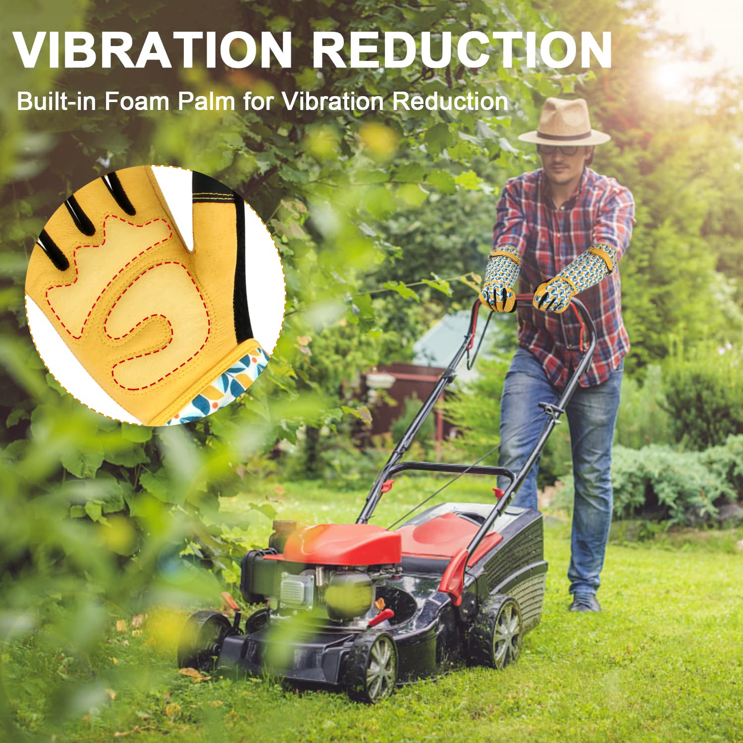 Zlysycm Gartenhandschuhe für Damen und Herren, Thorn Proof Garden Handschuhe, Arbeitshandschuhe, Gartengeschenke