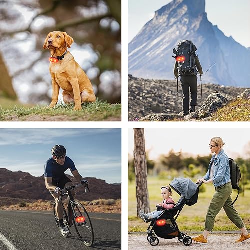Miniatura 9 de Luces traseras de bicicleta autoalimentadas, luz de advertencia de ciclismo, rueda de bicicleta, horquilla, luz de seguridad de inducción magnética,