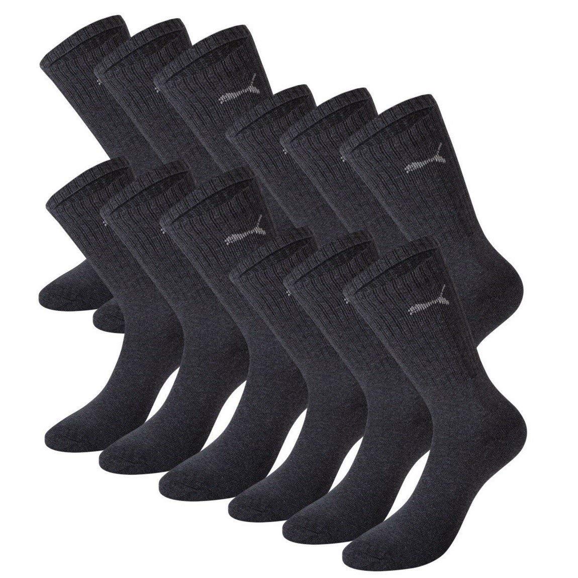 15 par Skarpety sportowe Puma Gr. 35-49 Unisex, kolor: 300 - biały, skarpetki i paski: 35-38