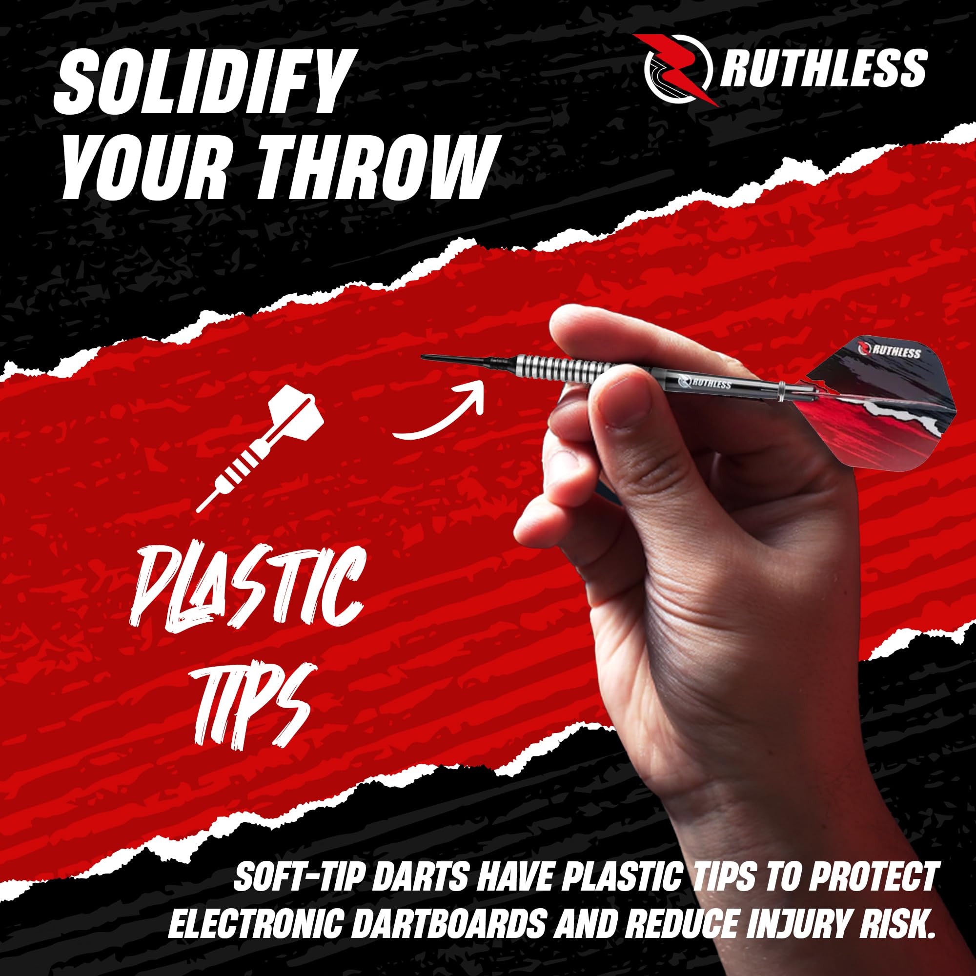 Ruthless Ranger Darts Range 90% tungsteno 18 g