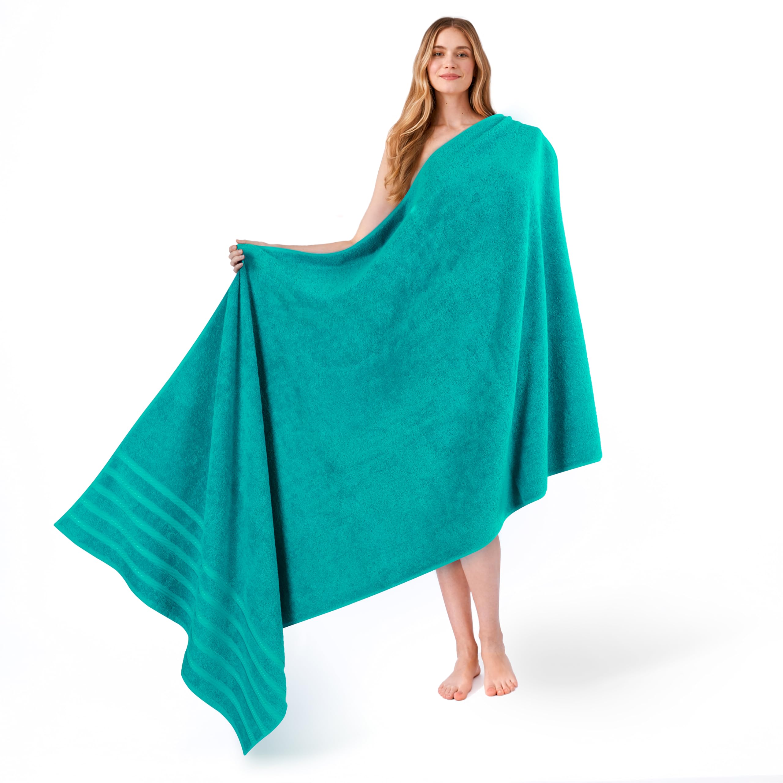 American Soft Linen 100% Cotton Luxury Turkish Towels, 35x70 XL Bath Sheet