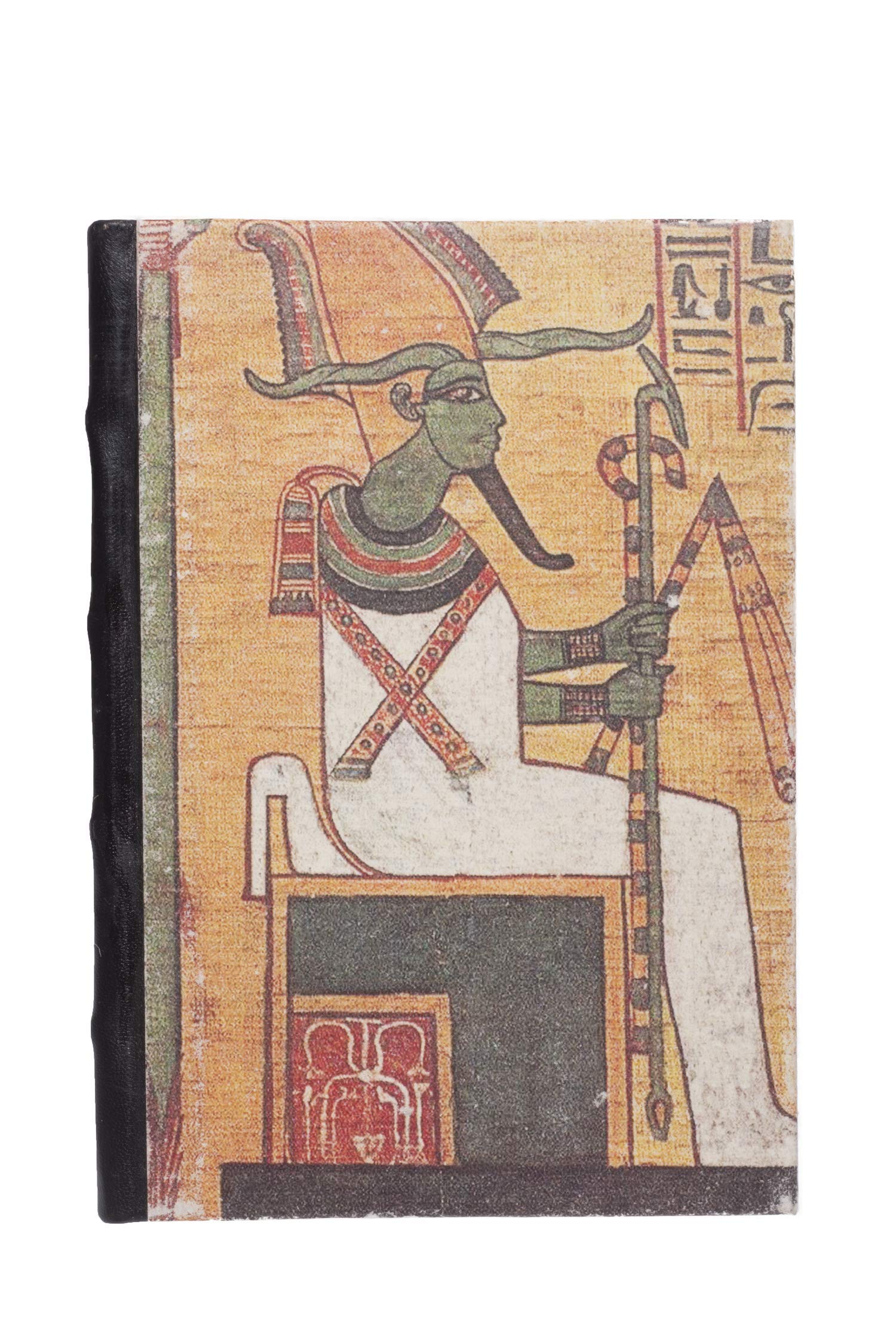 De Kulture Handmade Pharaoh Artwork Eco-Friendly Task Planner Acid Free Paper, Genuine Leather Spine, Ideal Daily Diary for Personal & Office Use - Best Gift For Men Women, 125 GSM 176 Pages