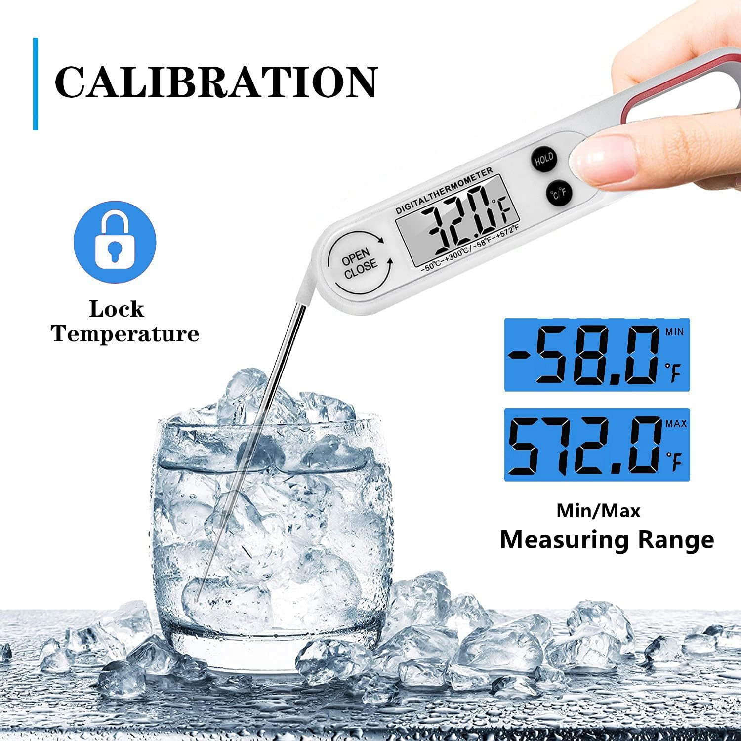 Review Digital Meat Thermometers for Cooking ,Instant Read Food