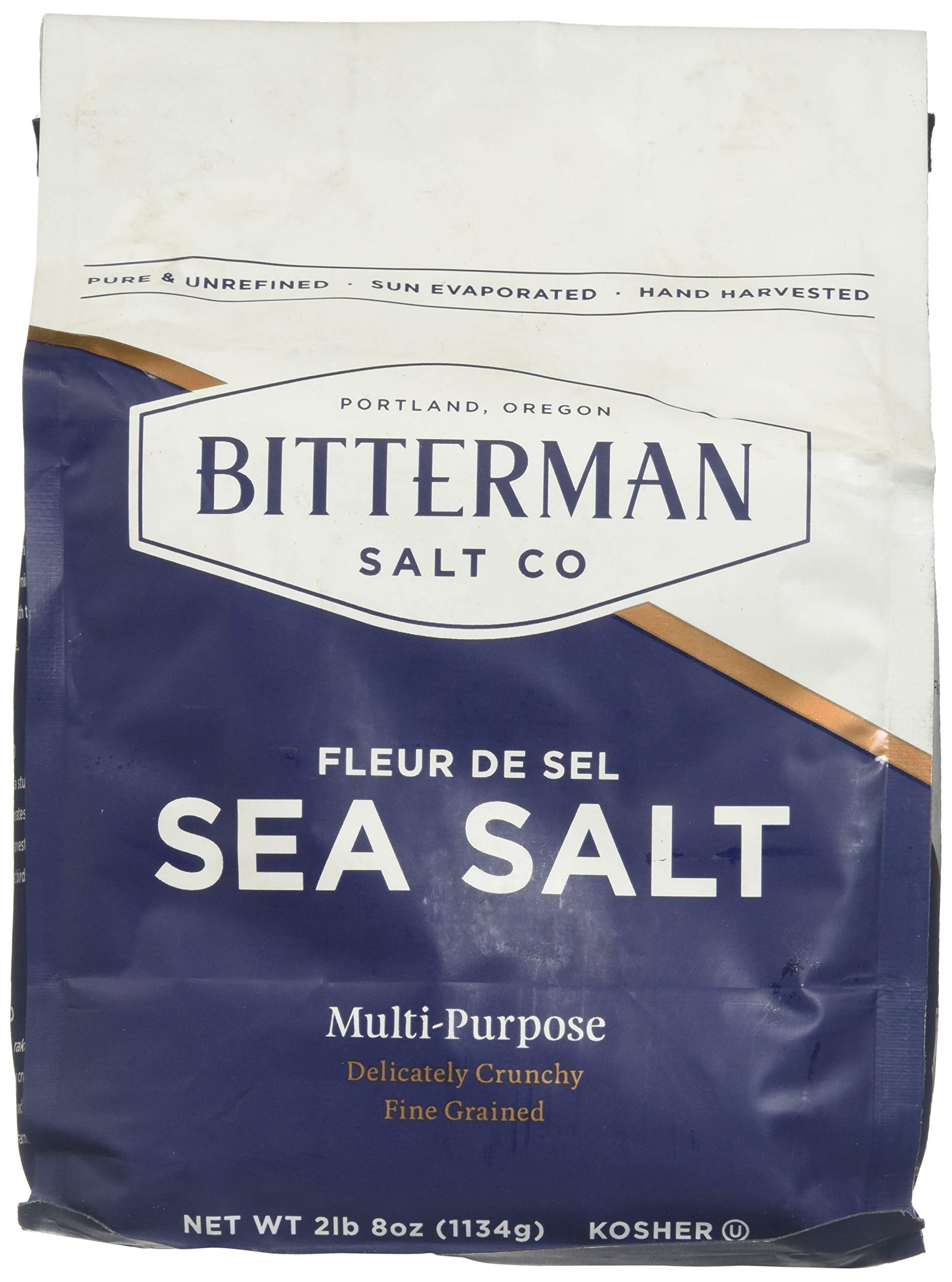 Buy Bitterman's Fleur de Sel Sea Salt 2.5lb Bag All Natural