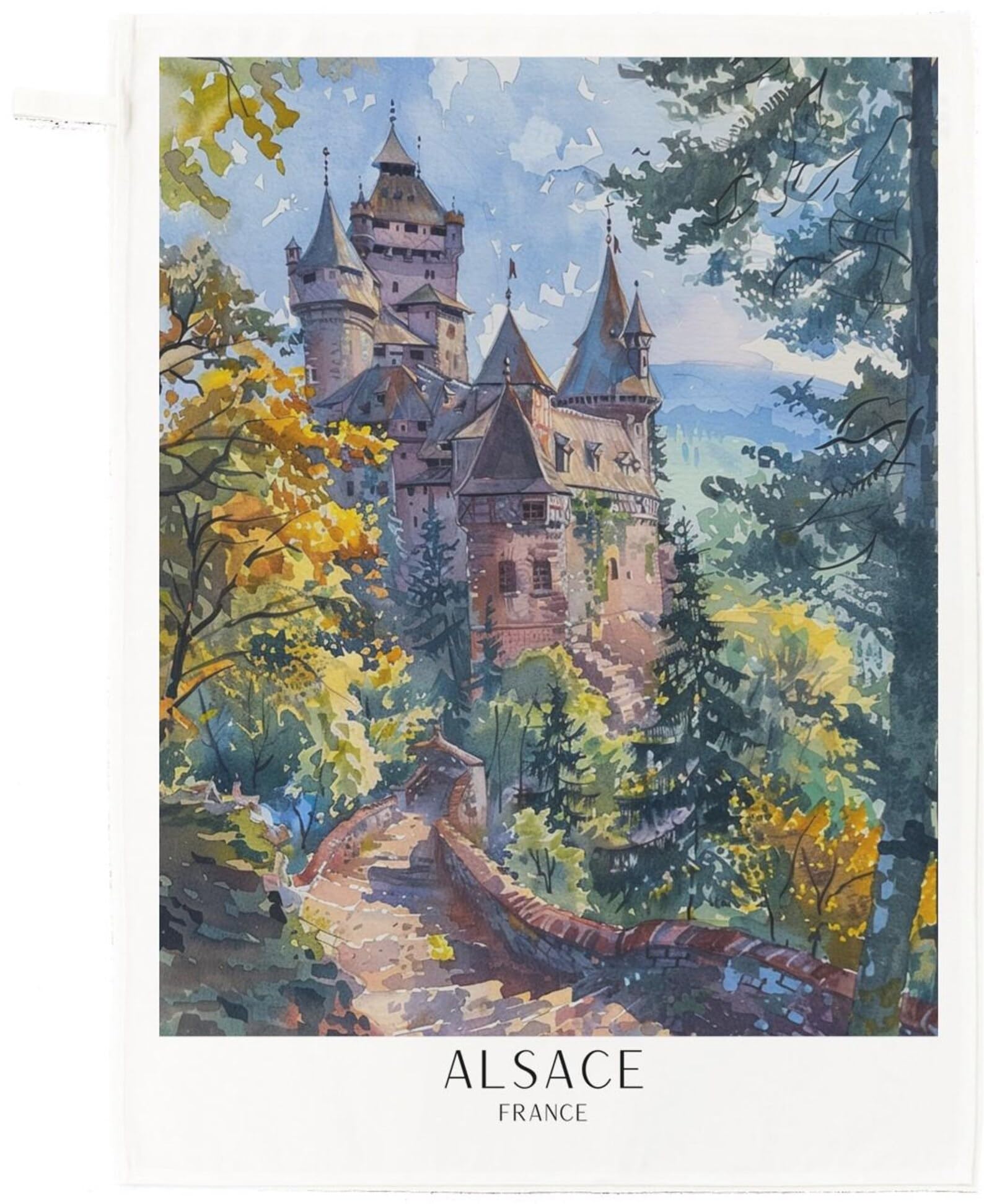 Alsace France Cotton Tea Towel