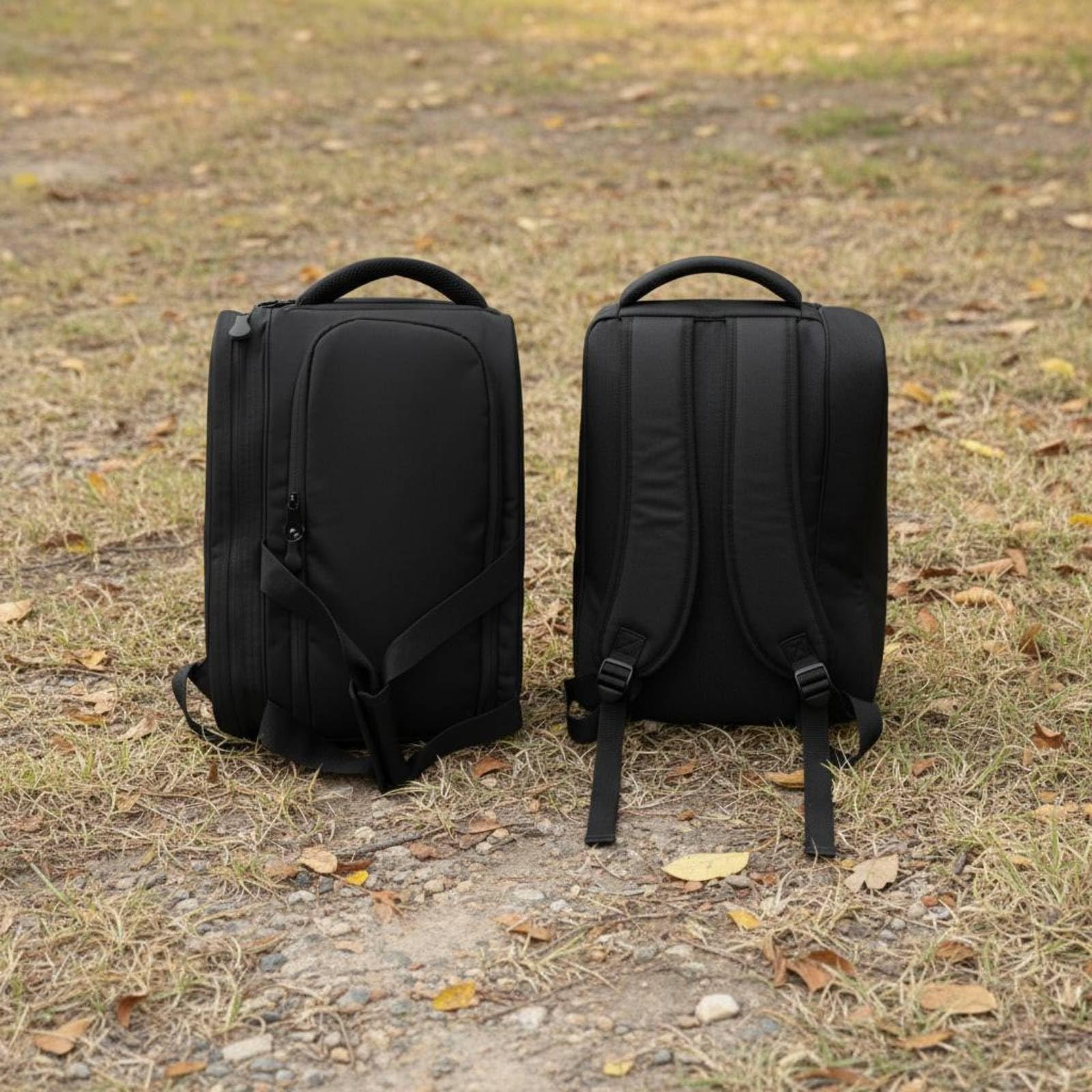 Zaino Porta Racchette Tennis Borsa Racchette Zaino Sportivo Borsa Padel Sacca Badminton in Oxford Rigido Traspirante con Spallacci Doppi Imbottiti Adatto a Allenamento Trasferte