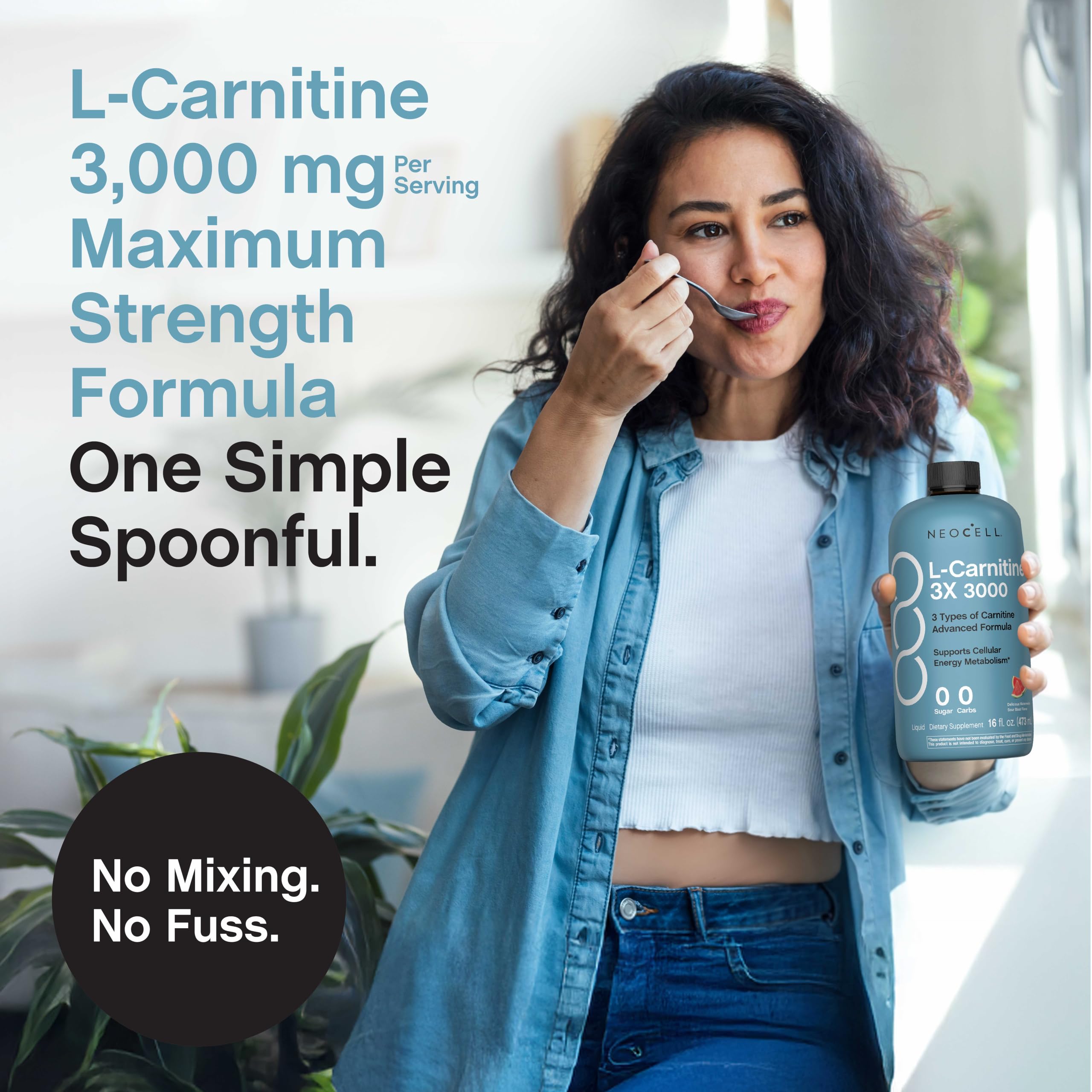 NeoCell L-Carnitine Liquid Blend 3000 mg | 16 Fl Oz — Amazon image 8