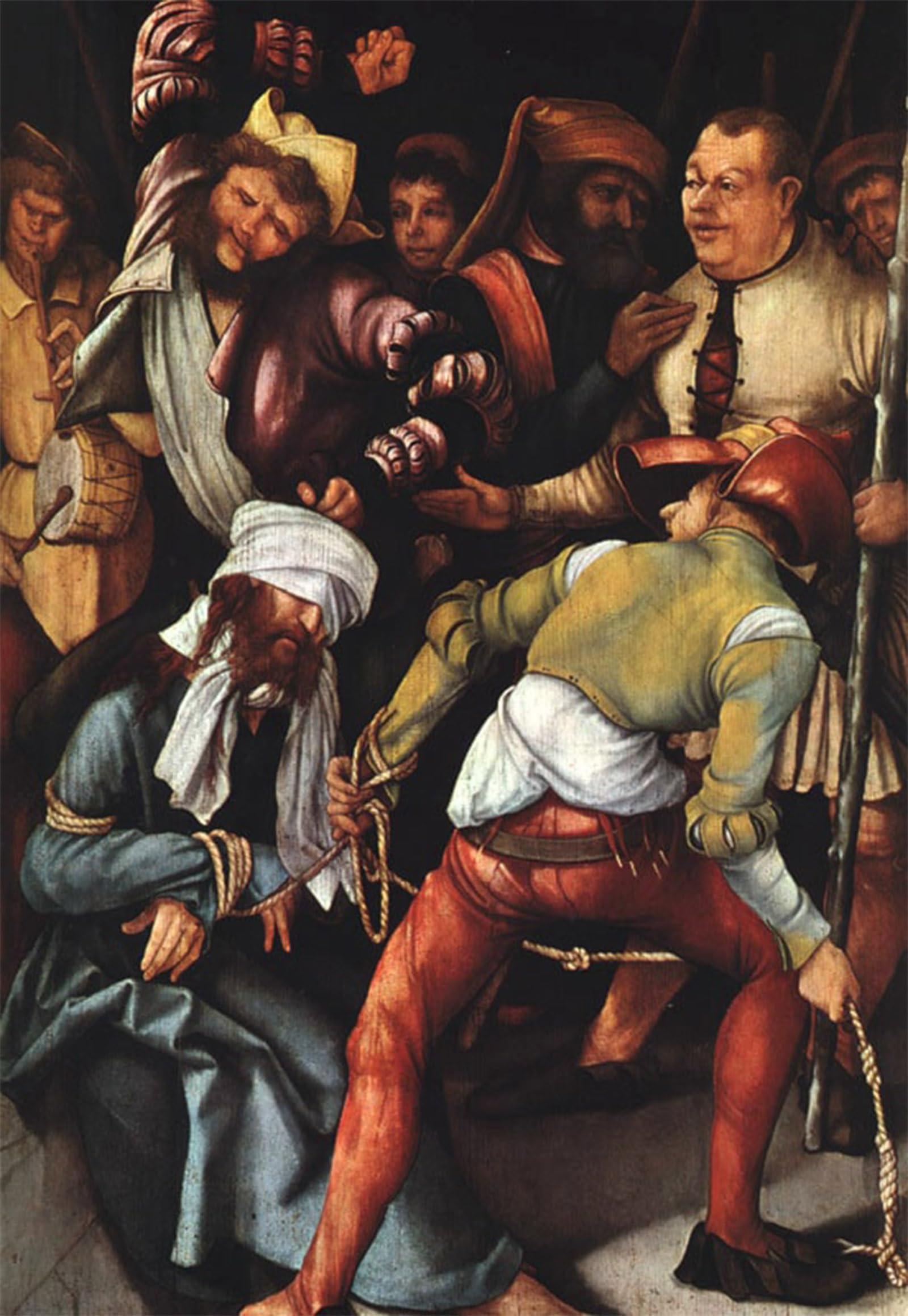 ARTXLXXBN Famous Prints Artwork Pictures Poster Painting Art the Mocking of Christ by Matthias Grunewald Artwork Landscape Pictures for Home Decor 60x90cm