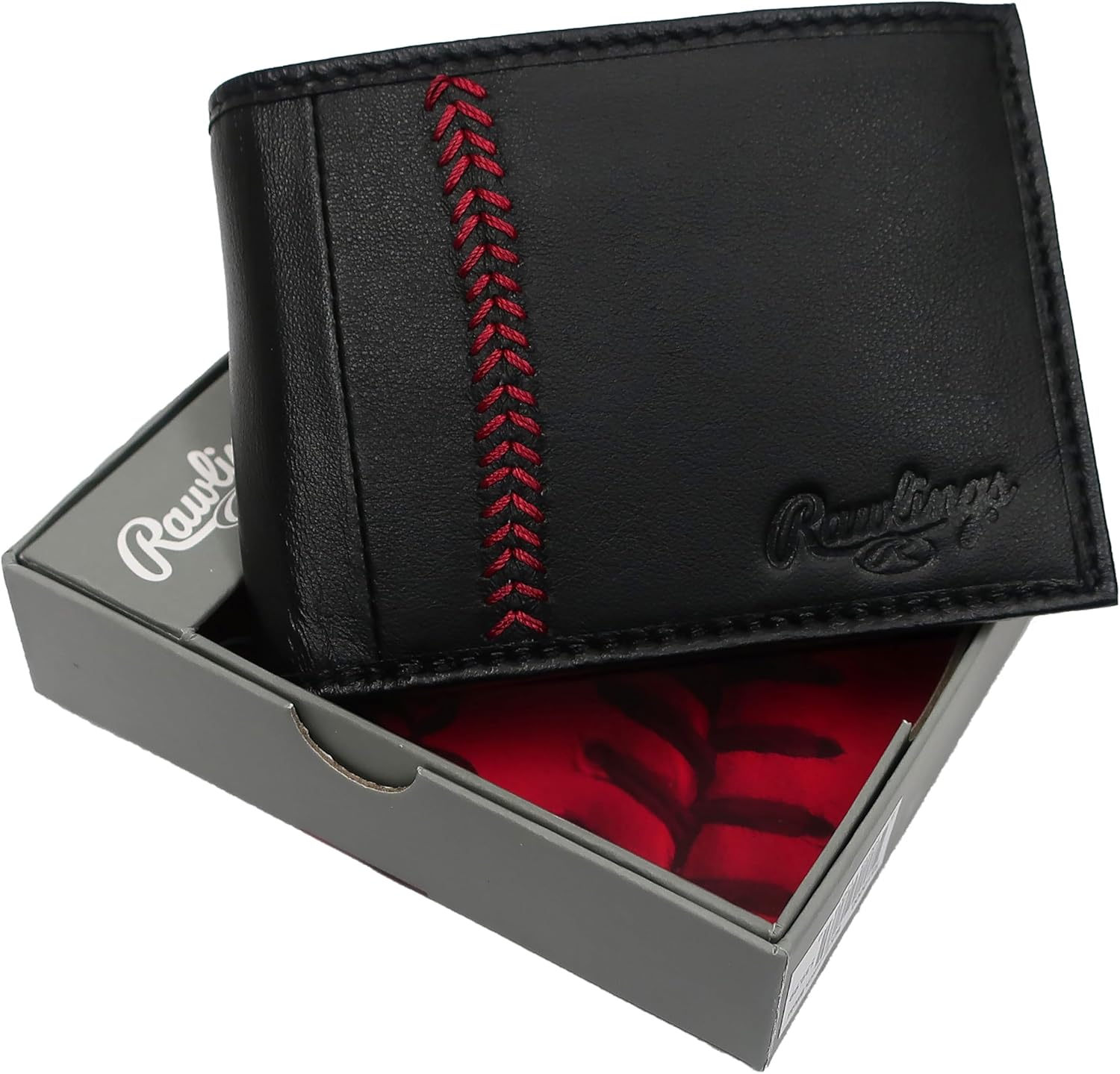 Rawlings | Men's Bifold Wallet Collection | Genuine Leather | Multiple Styles & Colors - Image 3