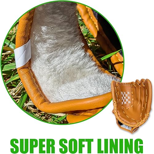 Miniatura 5 de Guantes deportivos de béisbol y sóftbol, serie de guantes de béisbol, guantes de tiro izquierdo y derecho, juego y entrenamiento