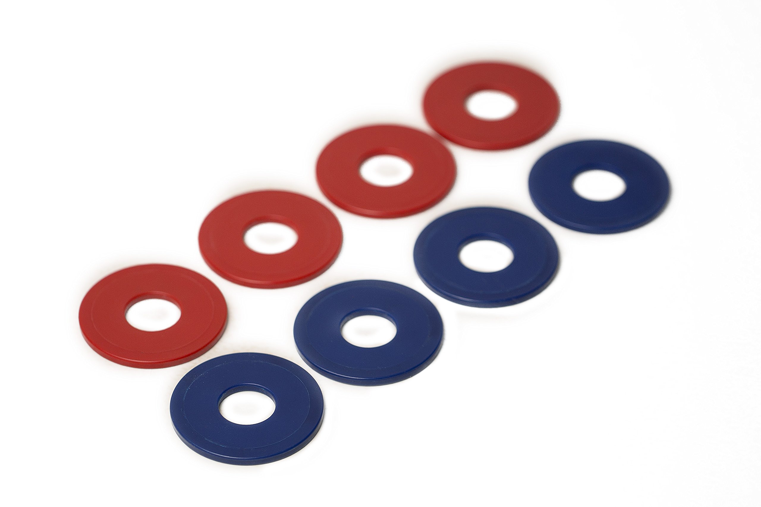 Get Outside Games 4 Optical Illusion VVashers - Washer Toss Board Game Washers (4 VVashers)