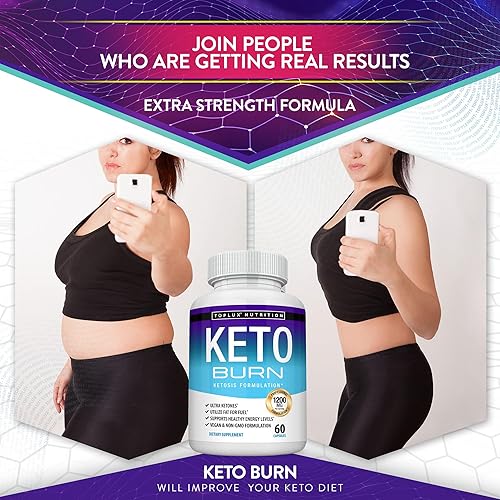 Miniatura 3 de Toplux Keto Burn Pills Ketosis Pérdida de peso  1200 mg Ultra Avanzado Quemador de Grasa Natural Ketogénico Uso de Dieta de Cetonas para Hombres