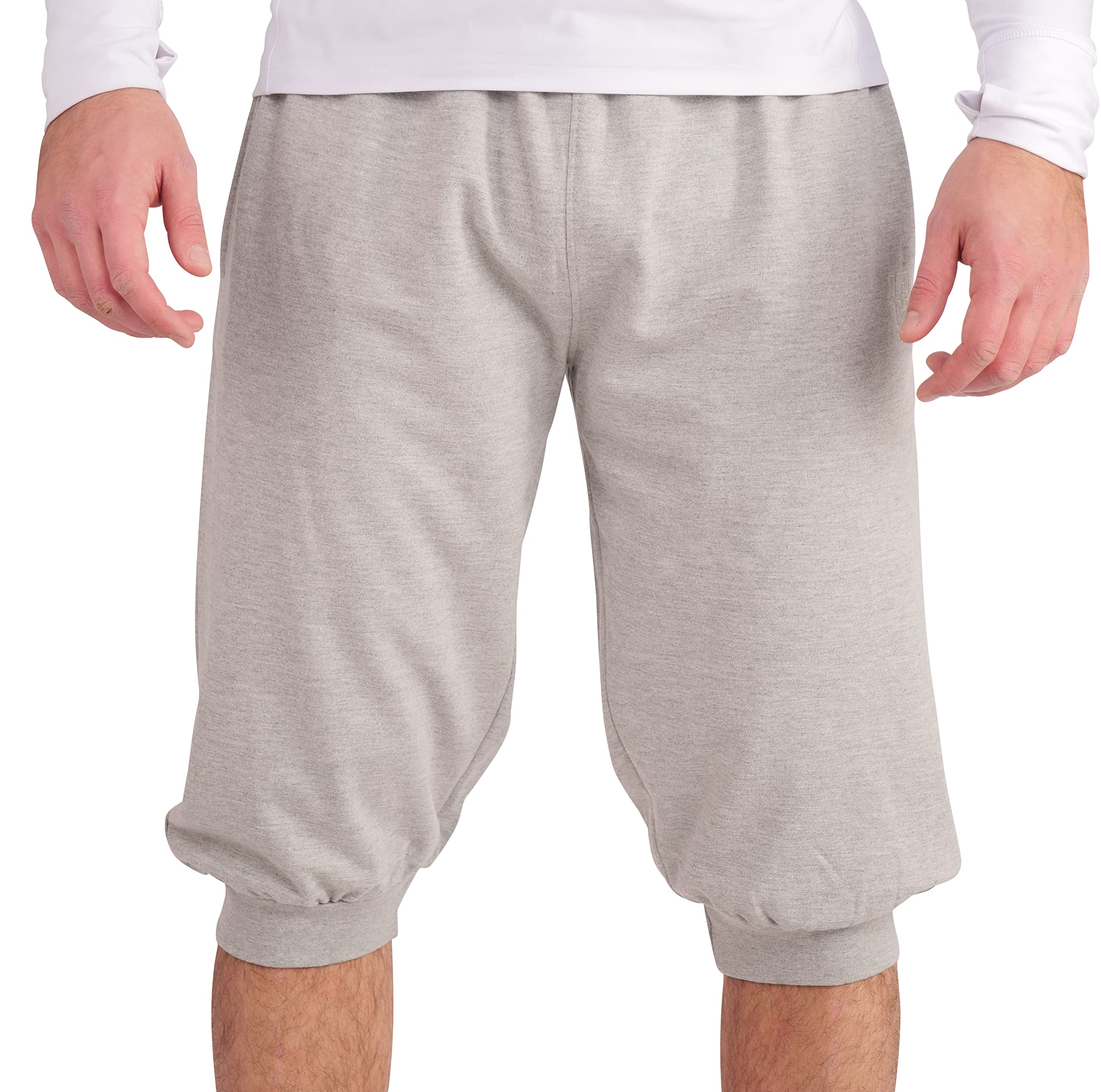Gennadi Hoppe Men's ¾ Jogging Bottoms, Training Trousers, Bermuda Shorts, Capri Trousers