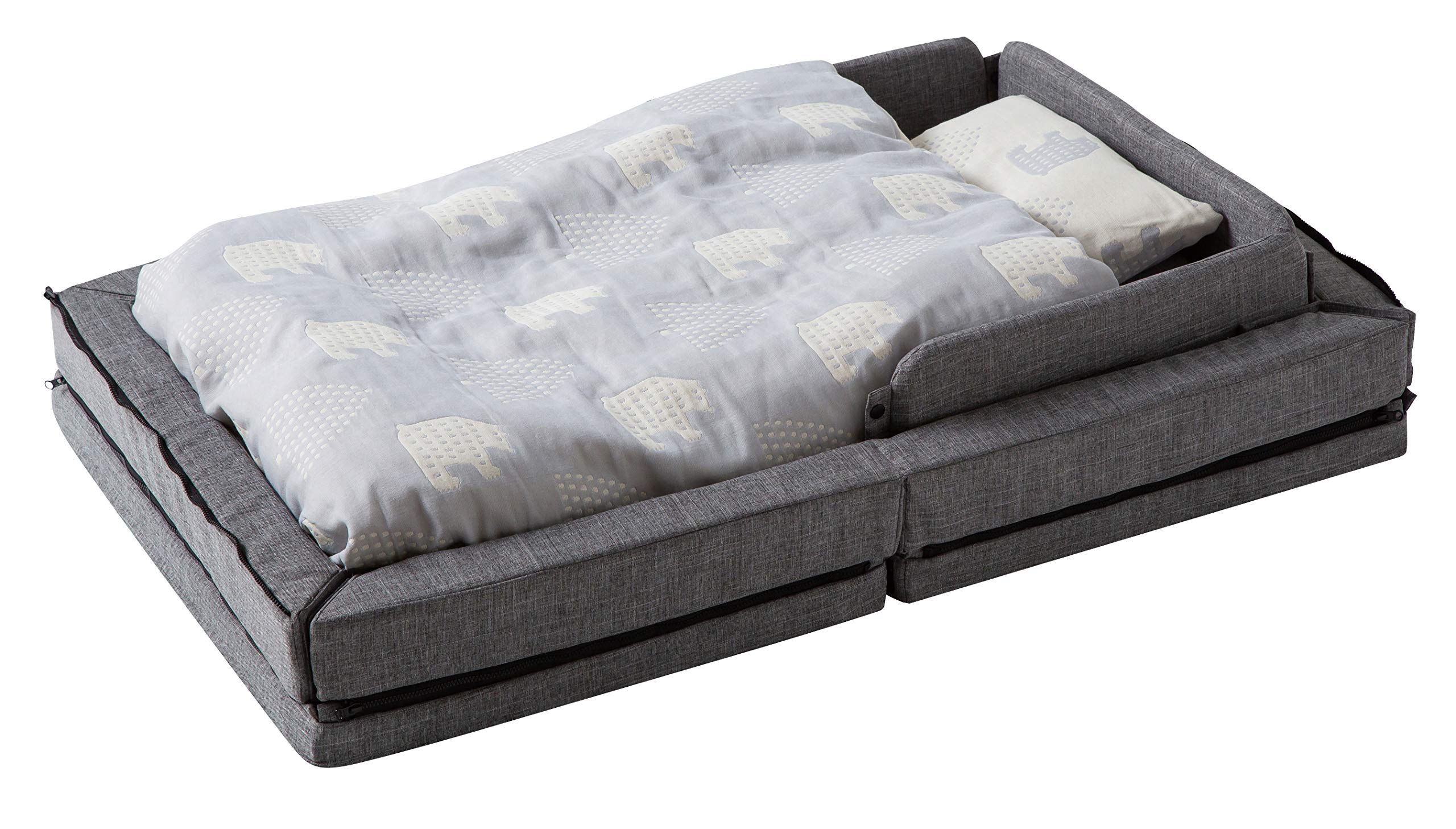 Amazon.co.jp: farska(ファルスカ) コンパクトベッド Free メランジ  