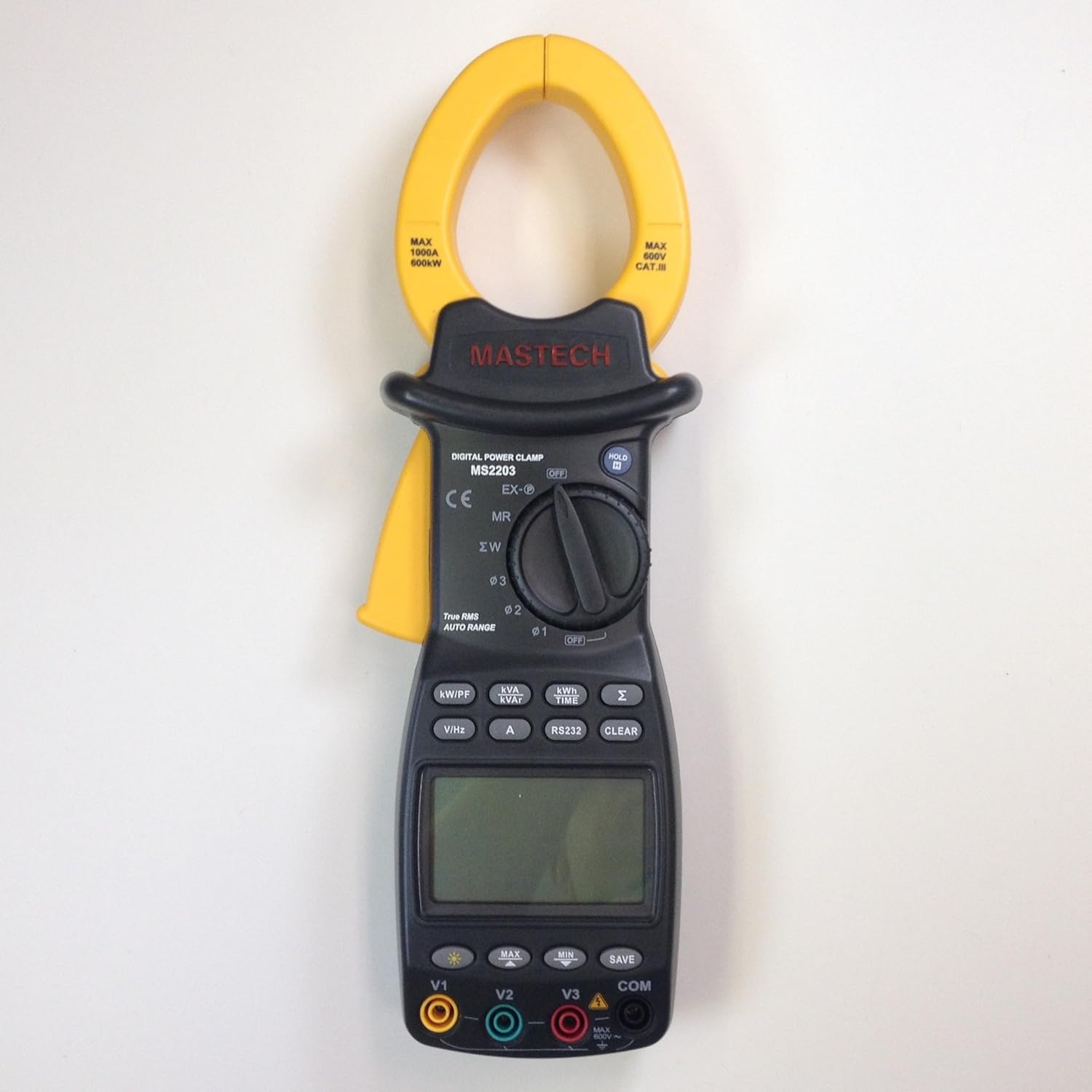 Mastech MS2203 3 Phase Clamp Meter Power Factor Optimization Support RS232 Amazon.co.uk