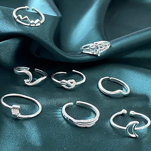 Miniatura 7 de choice of all Fidget Ring Anxiety Ring for Women Spinner Rings for Anxiety Jewelry Gifts for Girls