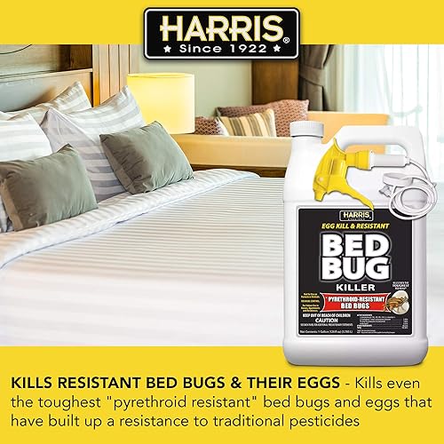 Miniatura 2 de Harris cama Bug Killer Spray más duros con sin olor y antimanchas extendida Residual Kill fórmula galón