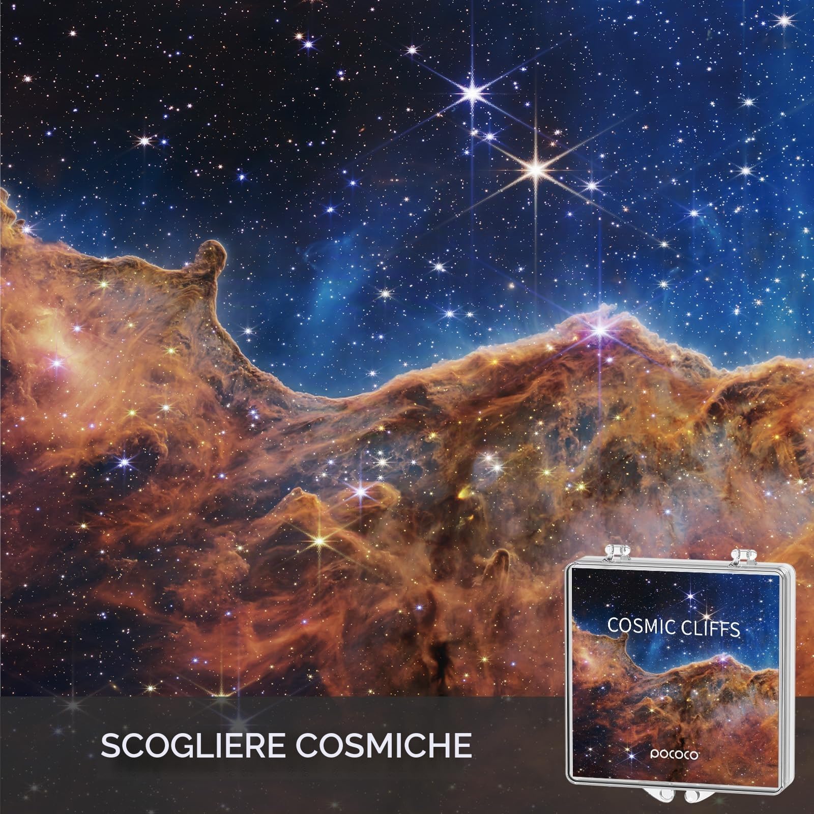 Stella Fissa e Nebulosa: Dischi per POCOCO Proiettore Galaxy, 5K Ultra HD, Litografia a Semiconduttore (6 dischi)