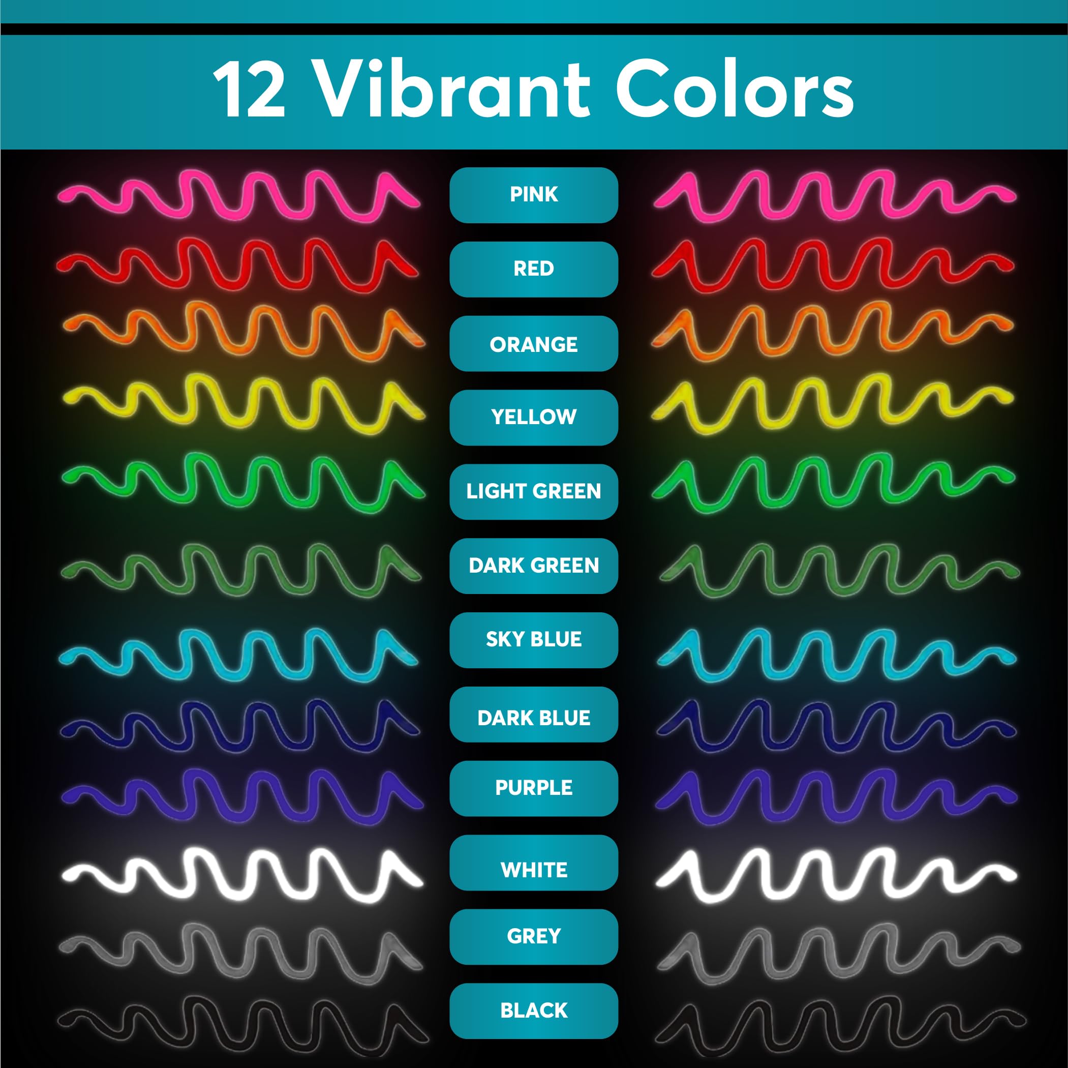 Neon Color Codes Canva
