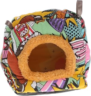 TEHAUX Roupa De Cama Para Animais De Estimação Cama De Cobaia Roupa De Cama De Chinchila Casa De Ouriço Barraca Interna Cama De Pássaro Para Gaiola Ninho De Papagaio Ninho De Dormir