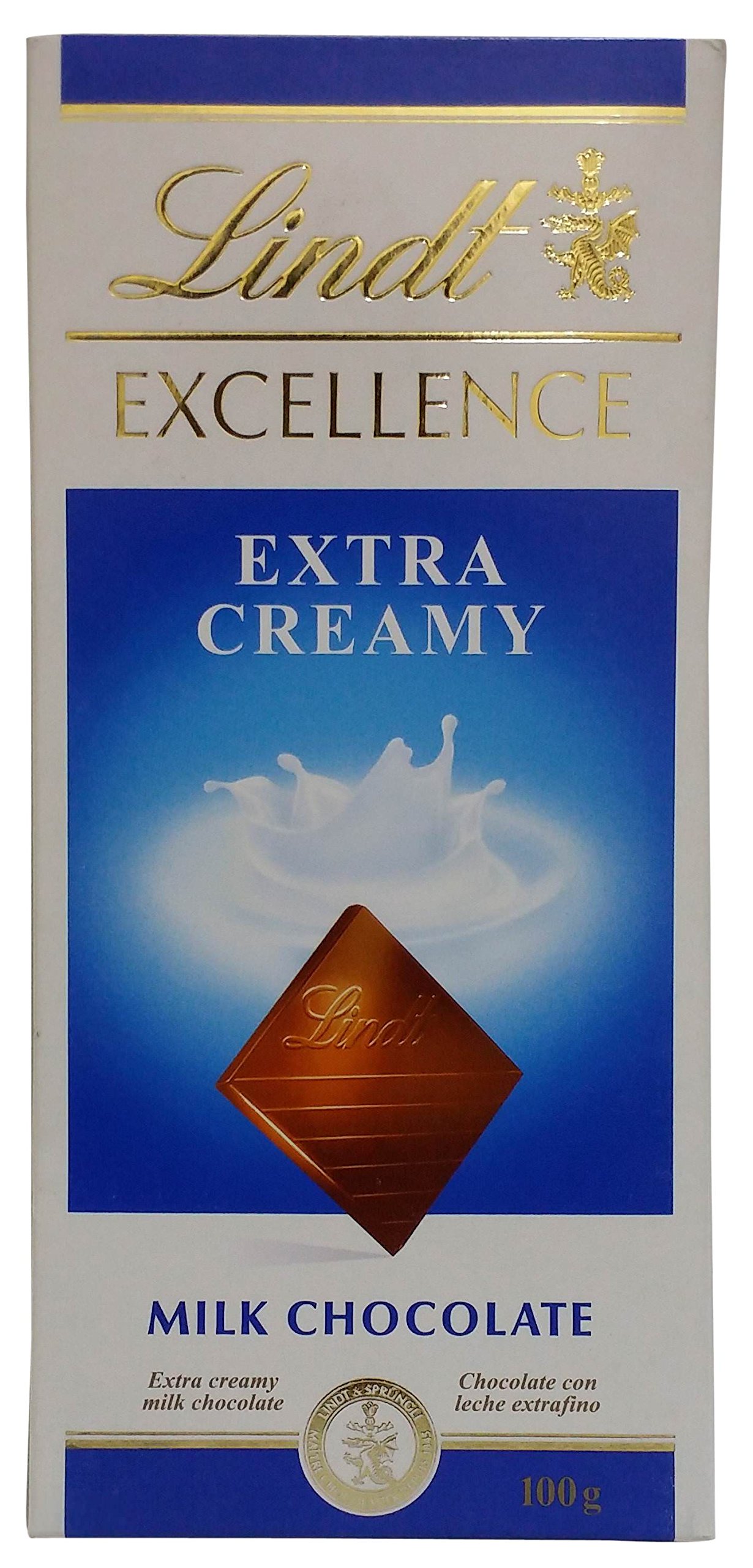Lindt Excellence Milk Chocolate - Extra Creamy, 100g Carton (B07CSC83SQ) Amazon Price History, Amazon Price Tracker