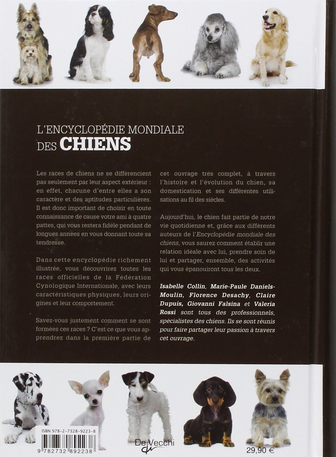 L'Encyclopédie mondiale des chiens: Les 331 races reconnues à travers le monde
