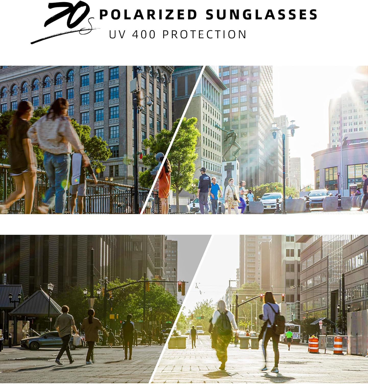 QALLY Sunglasses-for-Women Polarized Womens-Sunglasses: Trendy Sun glasses with UV400 Protection for Driving Travel - Image 6