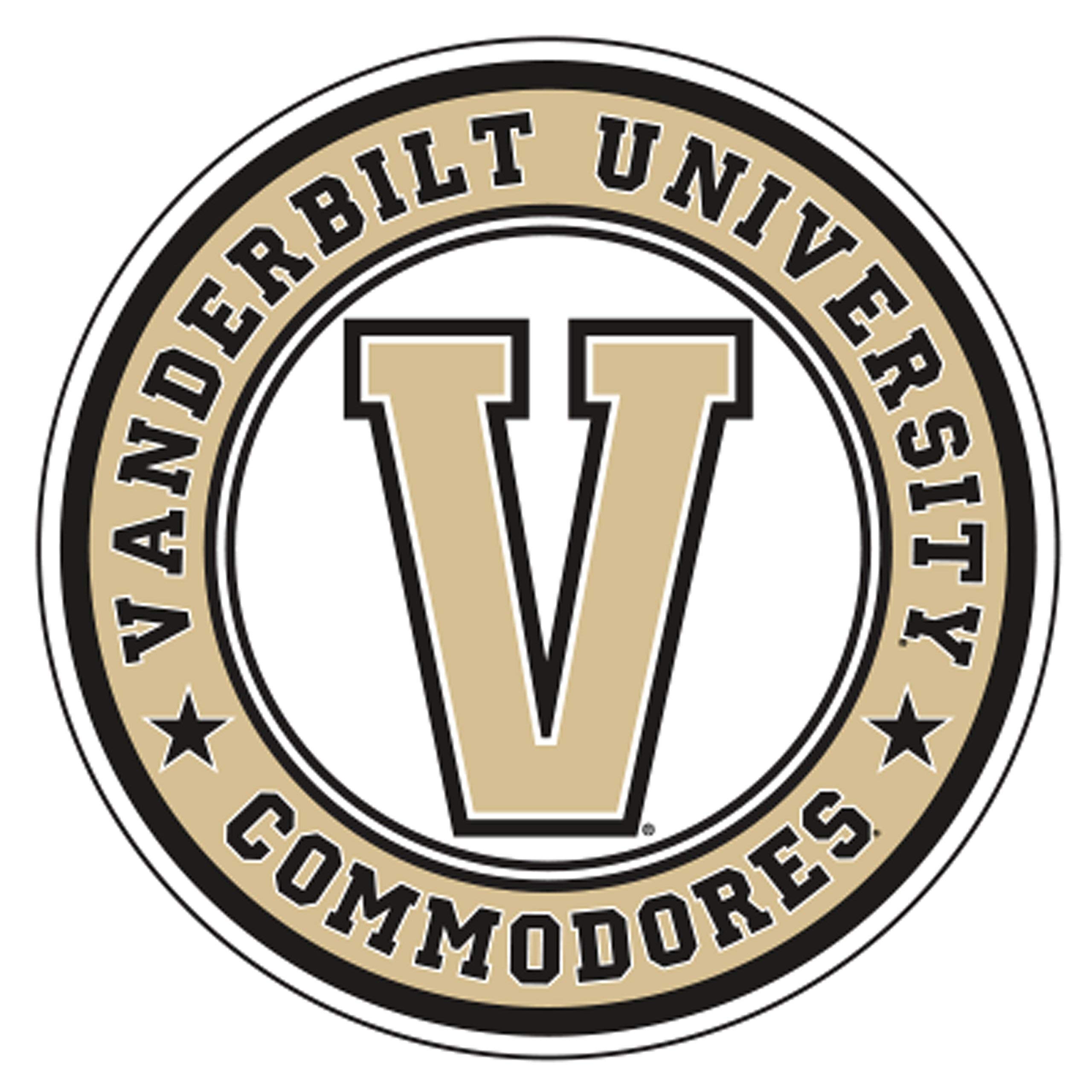 Craftique Vanderbilt Magnet (V Commodores Magnet (3''6''12''), 3 in)