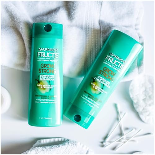 Miniatura 2 de Garnier Kit de champú y acondicionador de fructis para el cuidado del cabello para cabello más fuerte y saludable 125 onzas líquidas Ea con embalaje