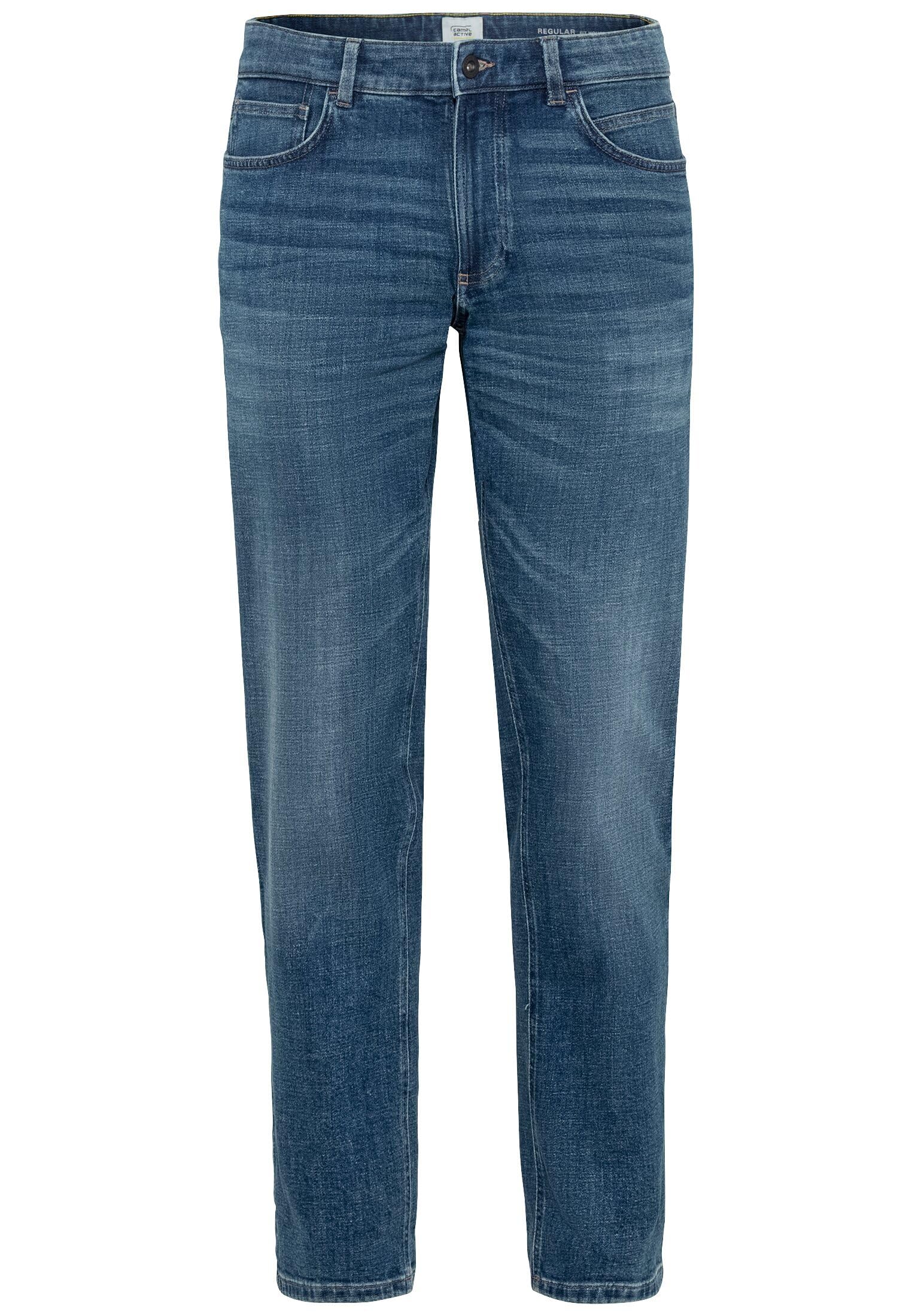 camel active Herren Regular Fit 5-Pocket fleXXXactive® Jeans
