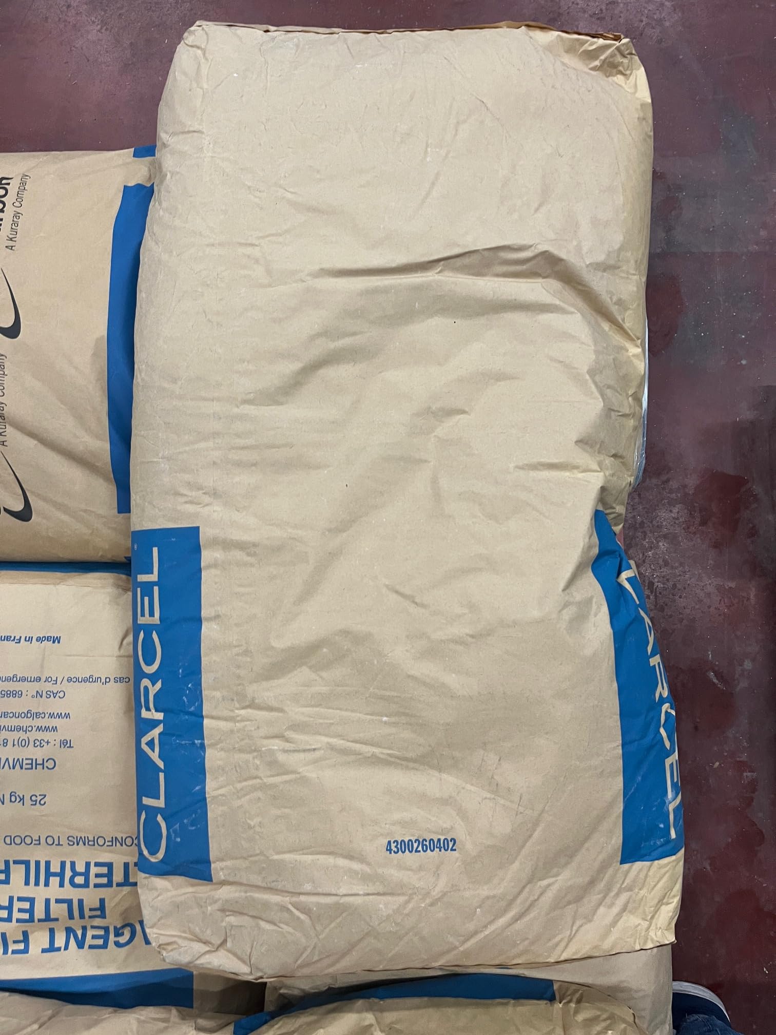 Farina Diatomee sacco 25 kg piscine materiale filtrante filtro