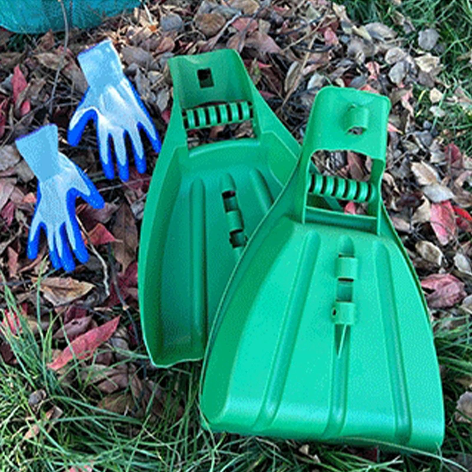 Râteaux à main pour pelouse : ramasse-feuilles de grande capacité, râteaux à main robustes pour jardin | Outil de collecte des déchets en extérieur, poignées confortables, cueilleur