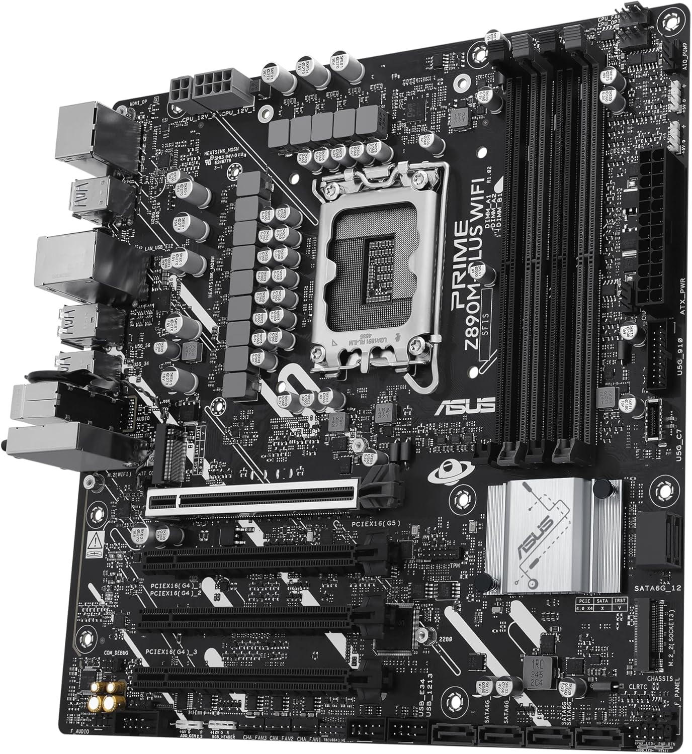 ASUS PRIME Z890M-PLUS WIFI Intel Z890 LGA 1851 (Socket V1) micro ATX