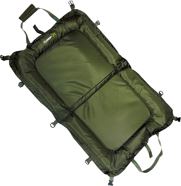 Carp On - Beanie Unhooking Mat Padded Robust Fish Friendly Riverbank Fishing Accessory 115cm x 60cm [27-00060]