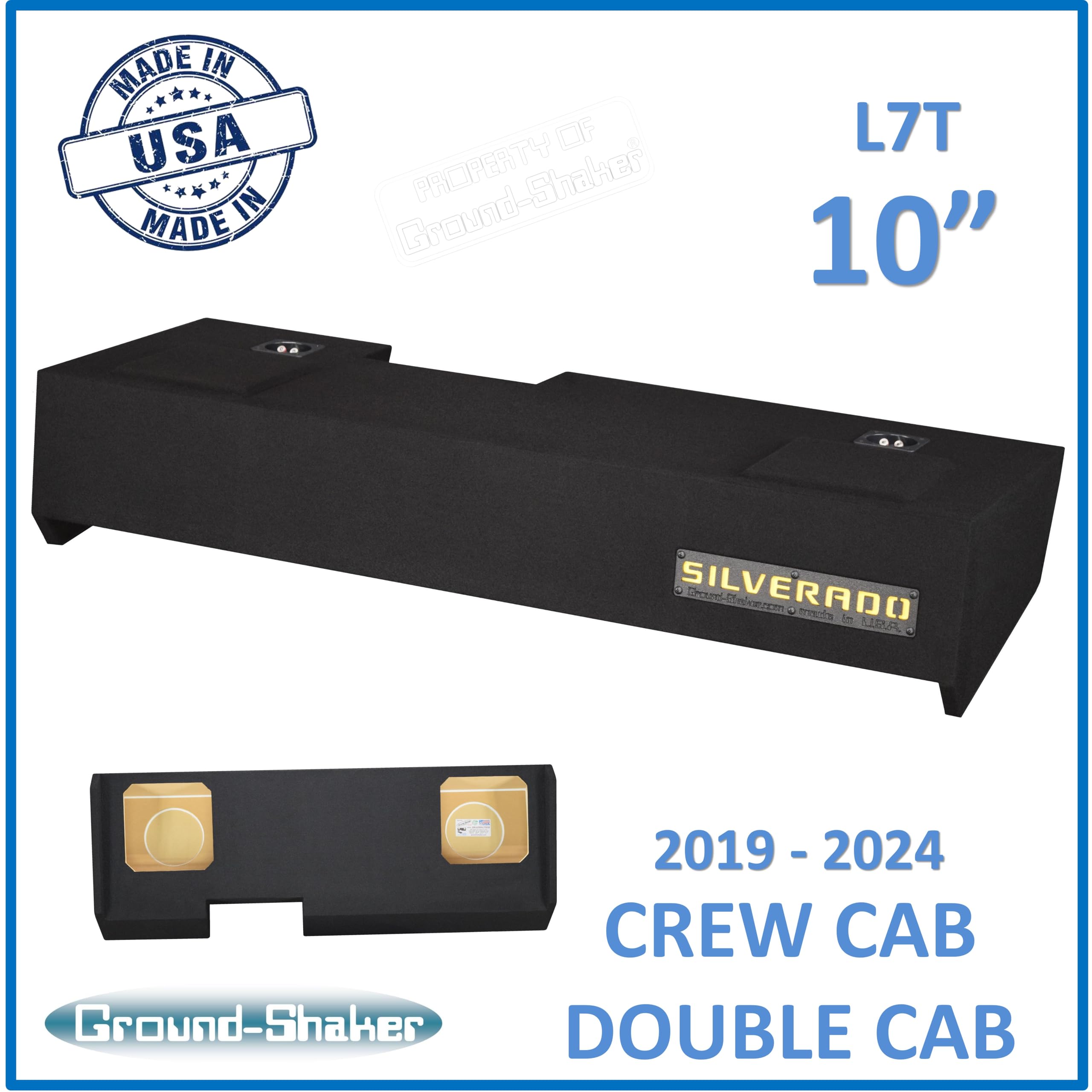 Yellow Silverado 2019-2024 Crew Cab and Double Cab 10