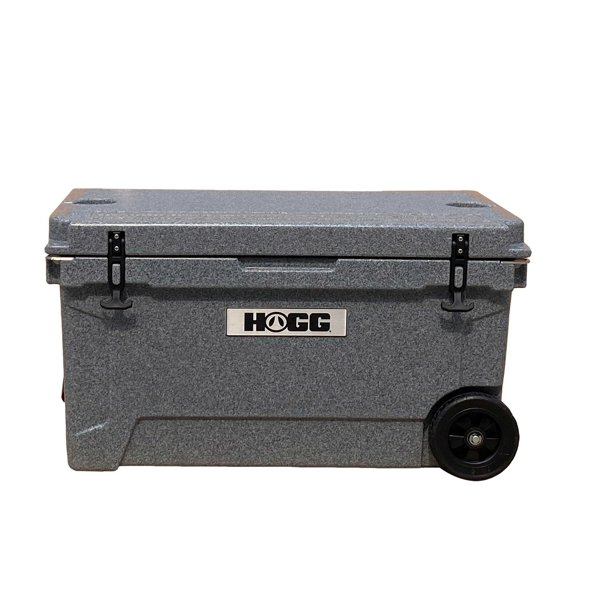 Hogg insulated wheeled cooler in frosted gray