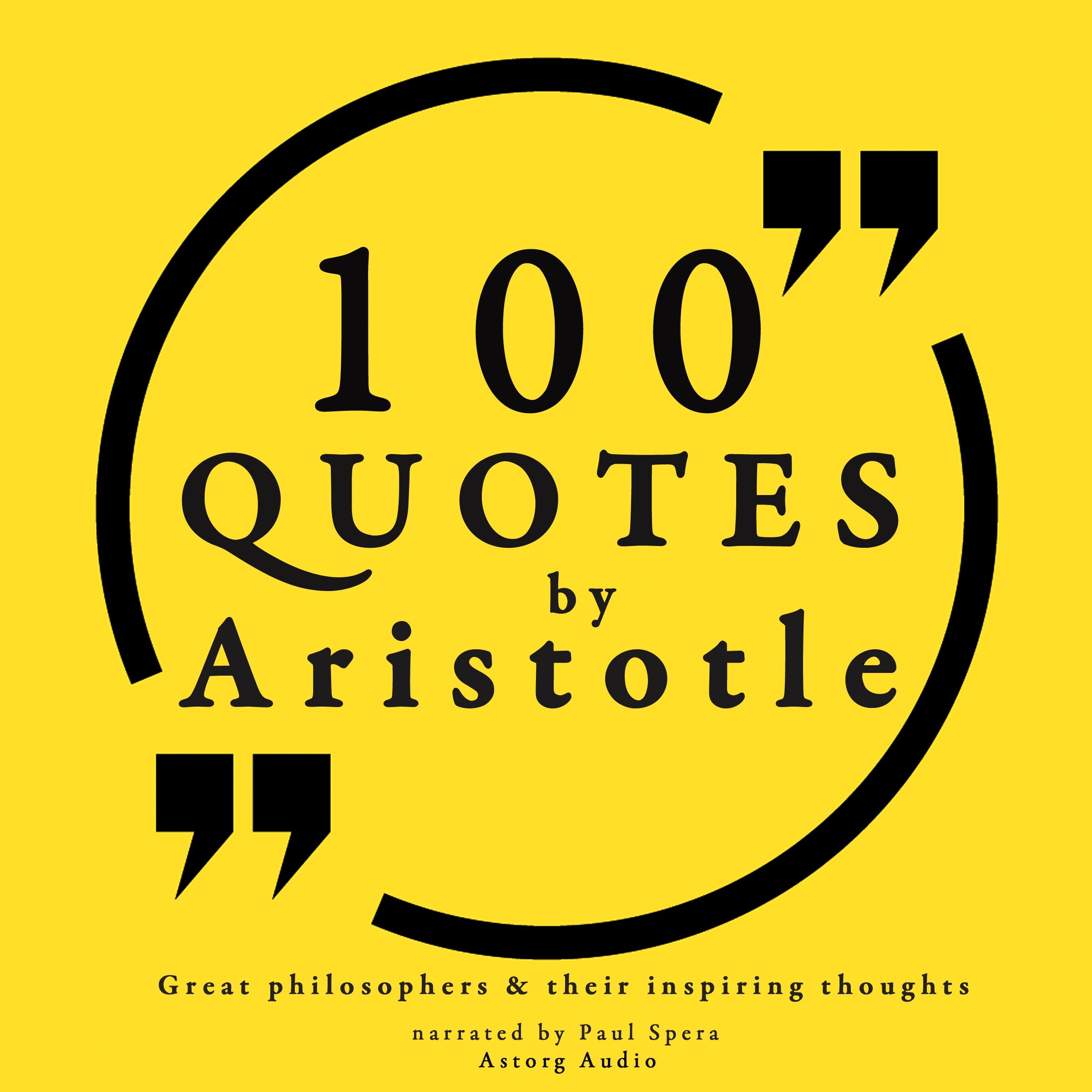 Cover art for 100 Quotes by Aristotle
