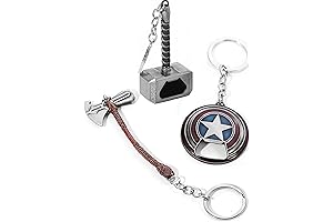 Cool Keychain Bottle Opener, Hammer Axe Shield Keychain Bottle Opener, Manly Axe...