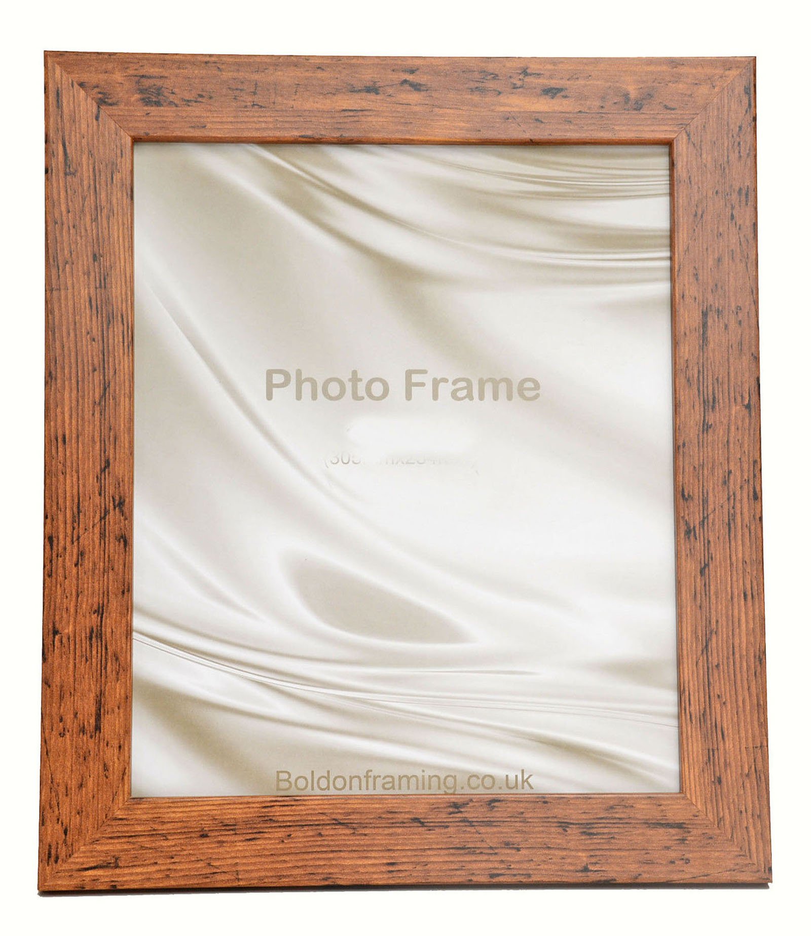 Rustic Style Distressed Medium Oak Colour Picture Photo Frame Various Sizes (10x8")