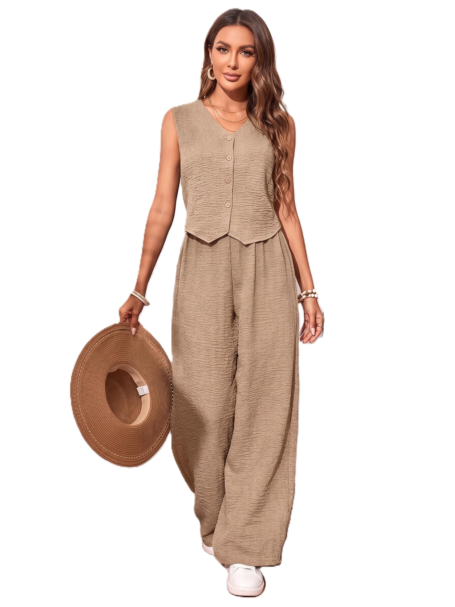 Co ord Set for Women Stylish | Dress for Woman | Summer Cord Set for Women | Pajama Set | Pyjama Set for Beach & Resort Outfits Full Sleeve (31 C-1-3)-picture-14