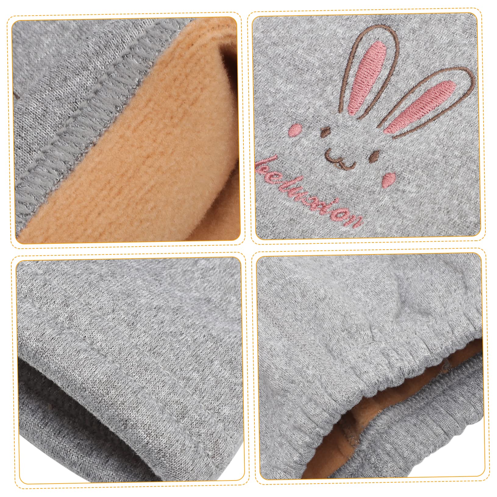 GALPADA 3 Piezas Polainas De Bebé Leggins Con Forro Polar Para Niños Leggins Con Forro Polar Niños Pantalones De Lana Para Niños Pequeños Algodón Pantalones De Una Pieza Niña Espesar