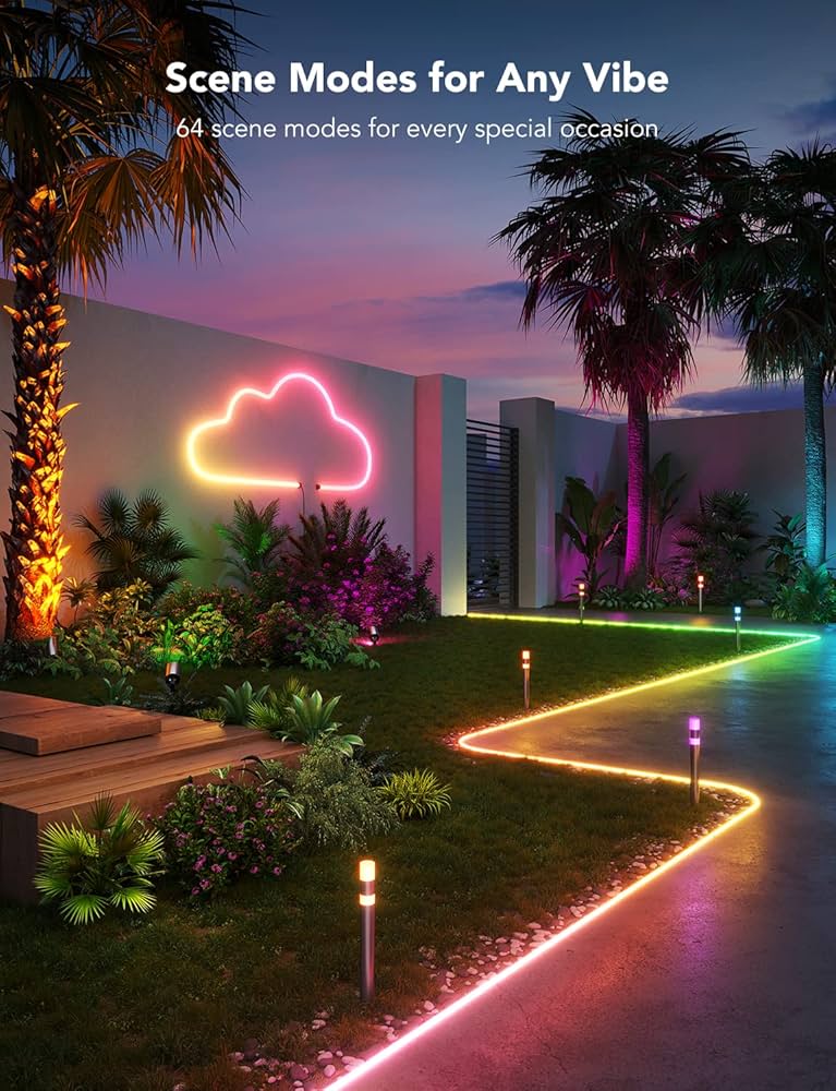 Amazon.com: Govee Outdoor Neon Rope Lights, 32.8ft RGBIC