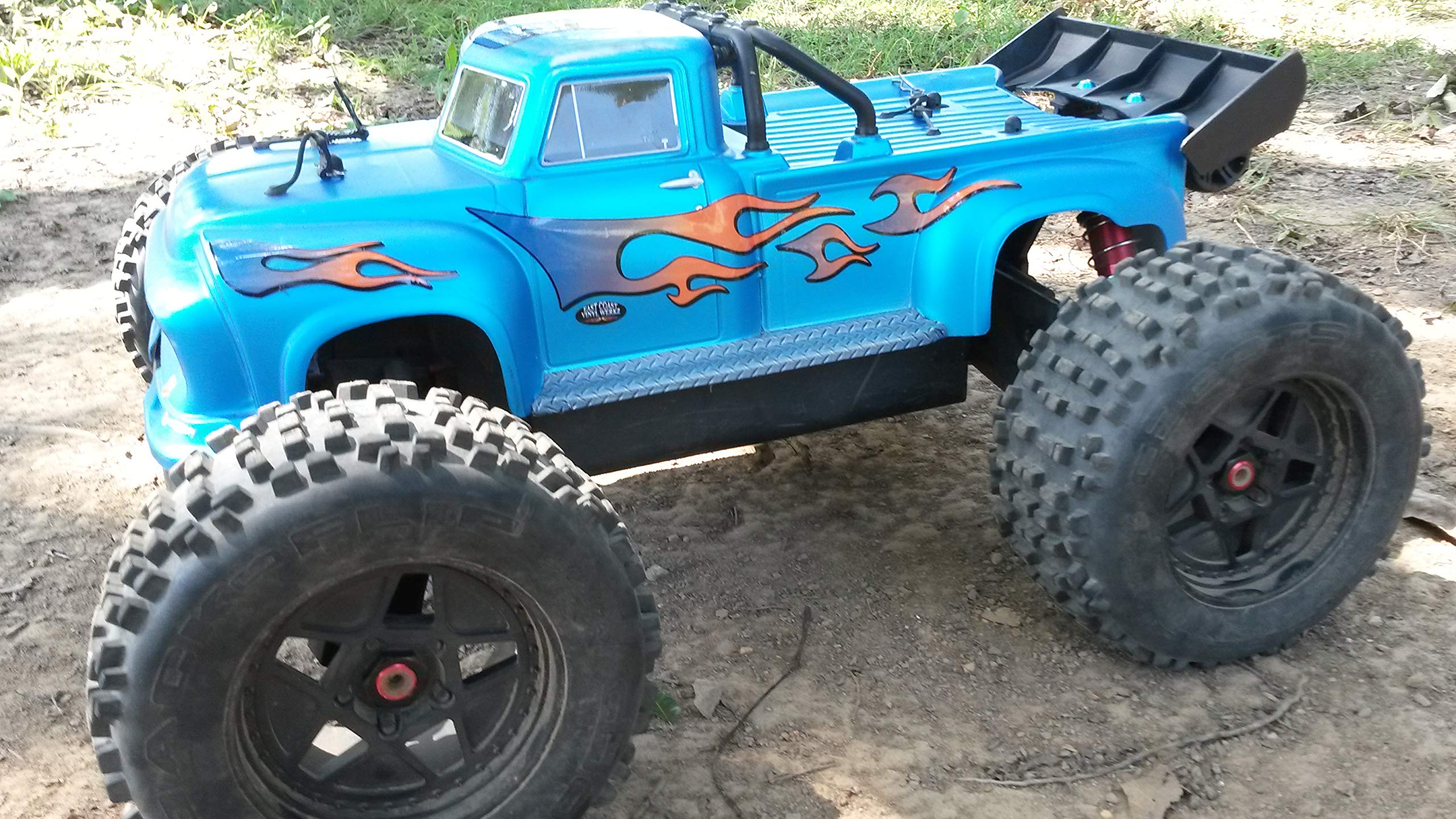 Amazon.co.jp: RCカー トラック - 部族の炎 - 10枚 ボディデカール