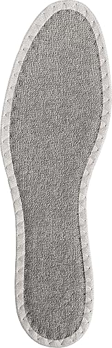 Miniatura 4 de Plantillas frescas de fibras naturales de algodón Terry y sisal, negras, lavables, 3 unidades, de Pedag, PED-4772806473-6L, Negro, 1, 1