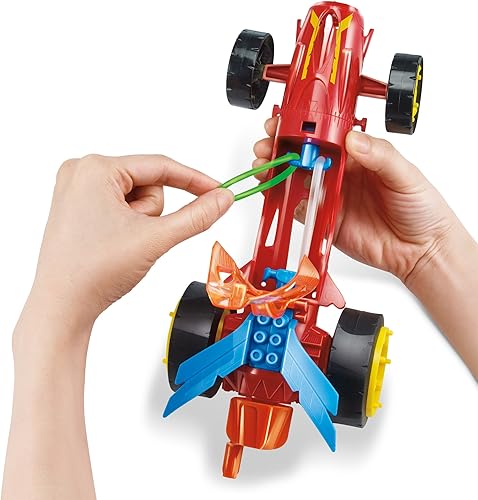 Miniatura 3 de Hot Wheels Speed Winders Torque Twister Vehículo, Rojo