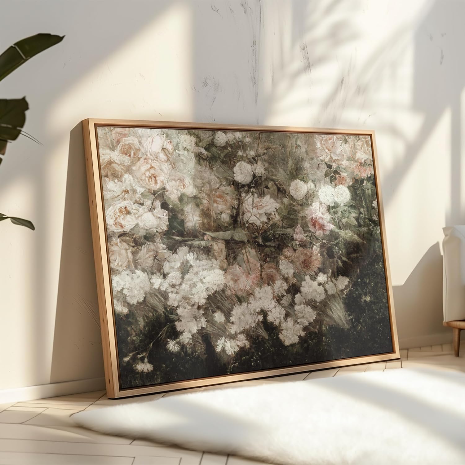 Poster Master Vintage Garden In May Poster - Retro Flower Print - Watercolor Art - Floral Art - Gift for Men, Women & Florist - Aesthetic Wall Decor for Living Room or Office - 16x20 UNFRAMED Wall Art