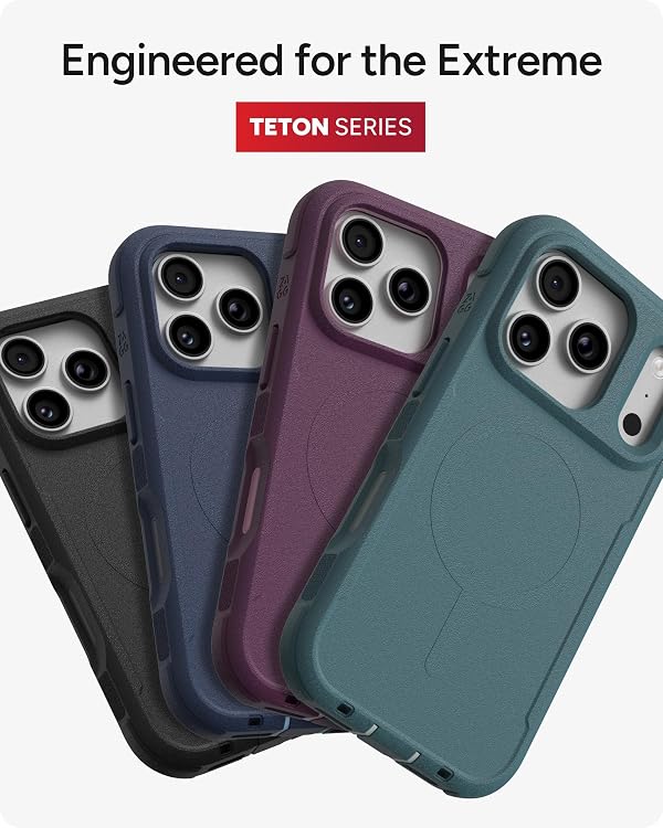 ZAGG Teton Phone Case with Stand for iPhone 18 Pro/ 17 Pro, Purple by ZAGG - Used condition - Image 9