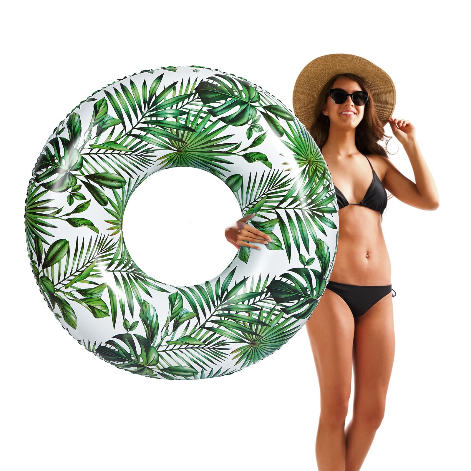 HeySplash Flotador de Natación, Anillo de Natación para Piscina Playa Fiesta Verano Parque Acuático